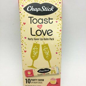 Lip Care Balm Love Vanilla Kiss Party Flavor Pack Chap Stick 10pk 0.15oz C51